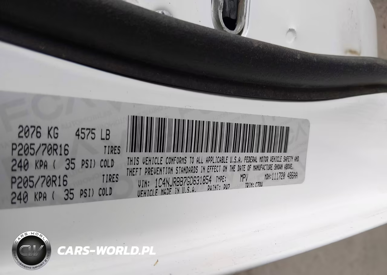 2016 Jeep Patriot Sport VIN:1C4NJRBB7GD631854 - 9