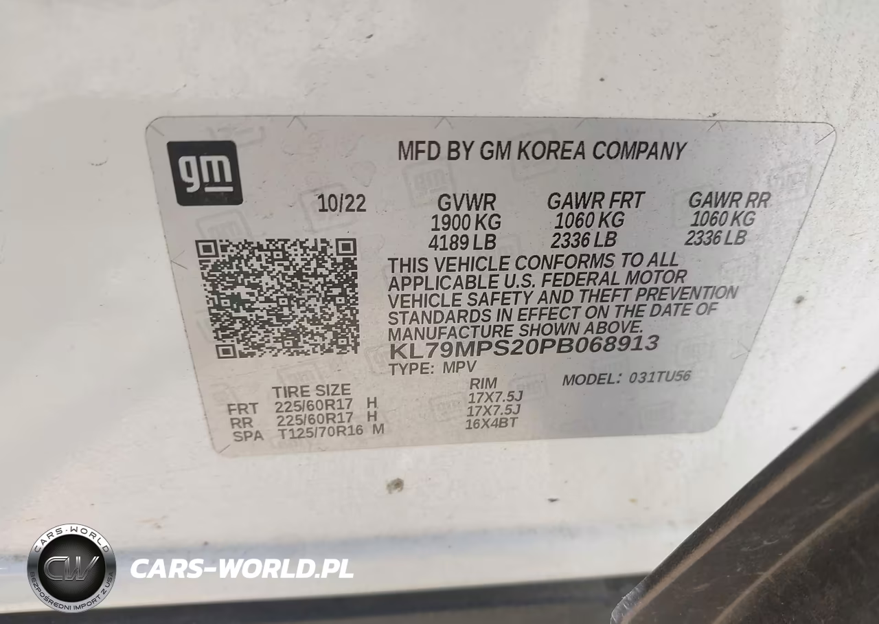2023 Chevrolet Trailblazer Fwd Lt VIN:KL79MPS20PB068913 - 9