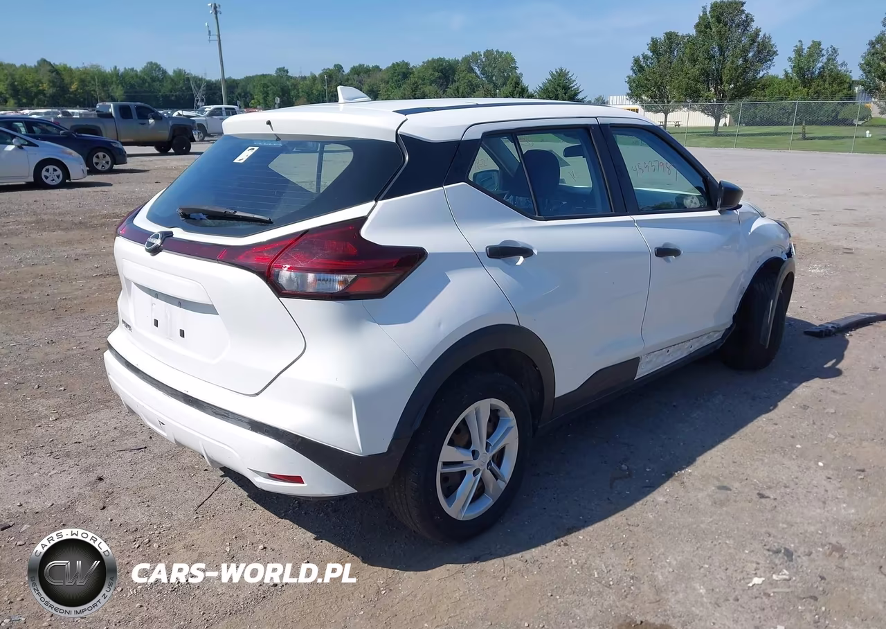 2022 Nissan Kicks S Xtronic Cvt VIN:3N1CP5BVXNL528124 - 4