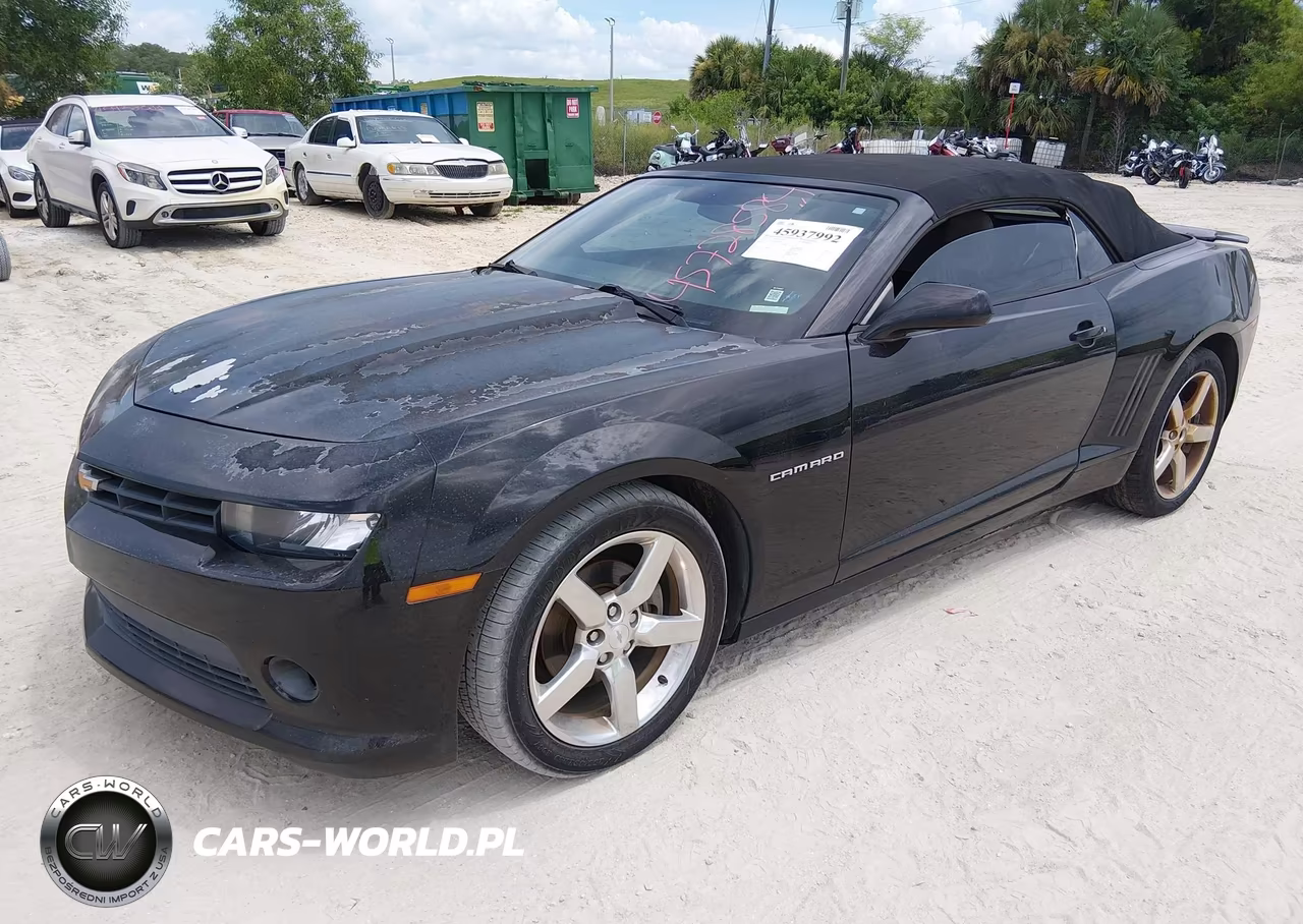 2014 Chevrolet Camaro 1Lt VIN:2G1FB3D35E9292891 - 2