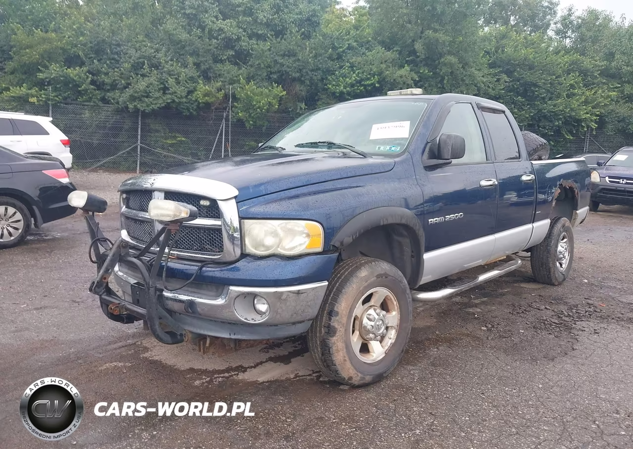 2003 Dodge Ram 2500 Slt-Laramie-St VIN:3D7KU28D73G740005 - 2