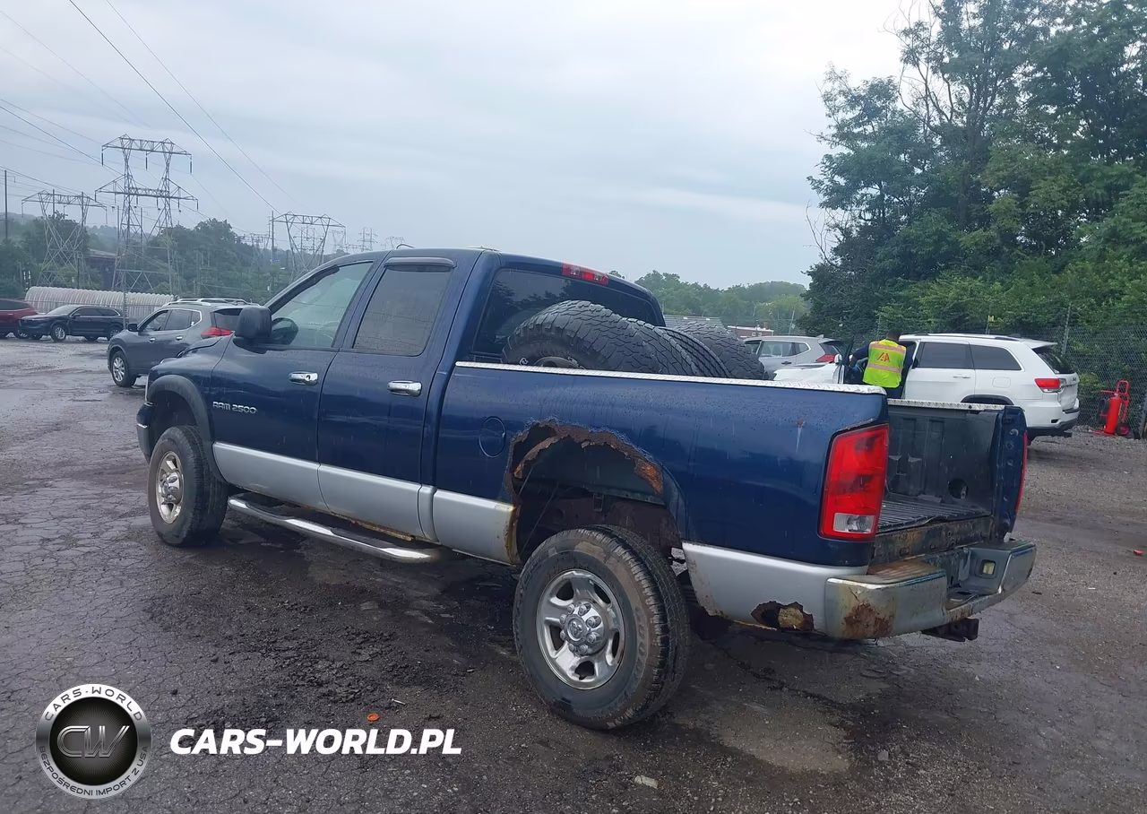 2003 Dodge Ram 2500 Slt-Laramie-St VIN:3D7KU28D73G740005 - 3