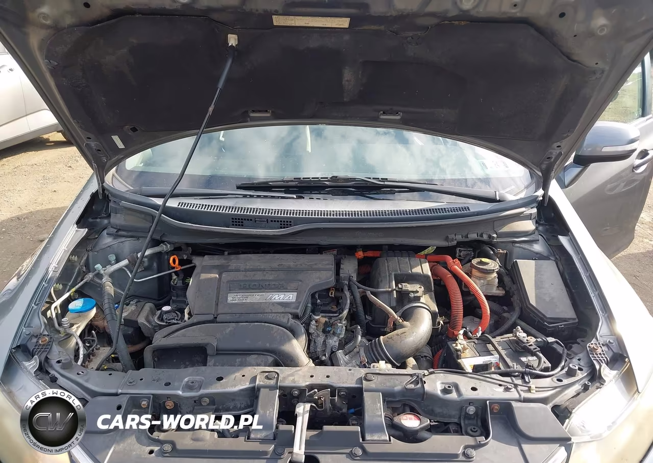 2012 Honda Civic Hybrid VIN:JHMFB4F21CS006210 - 10