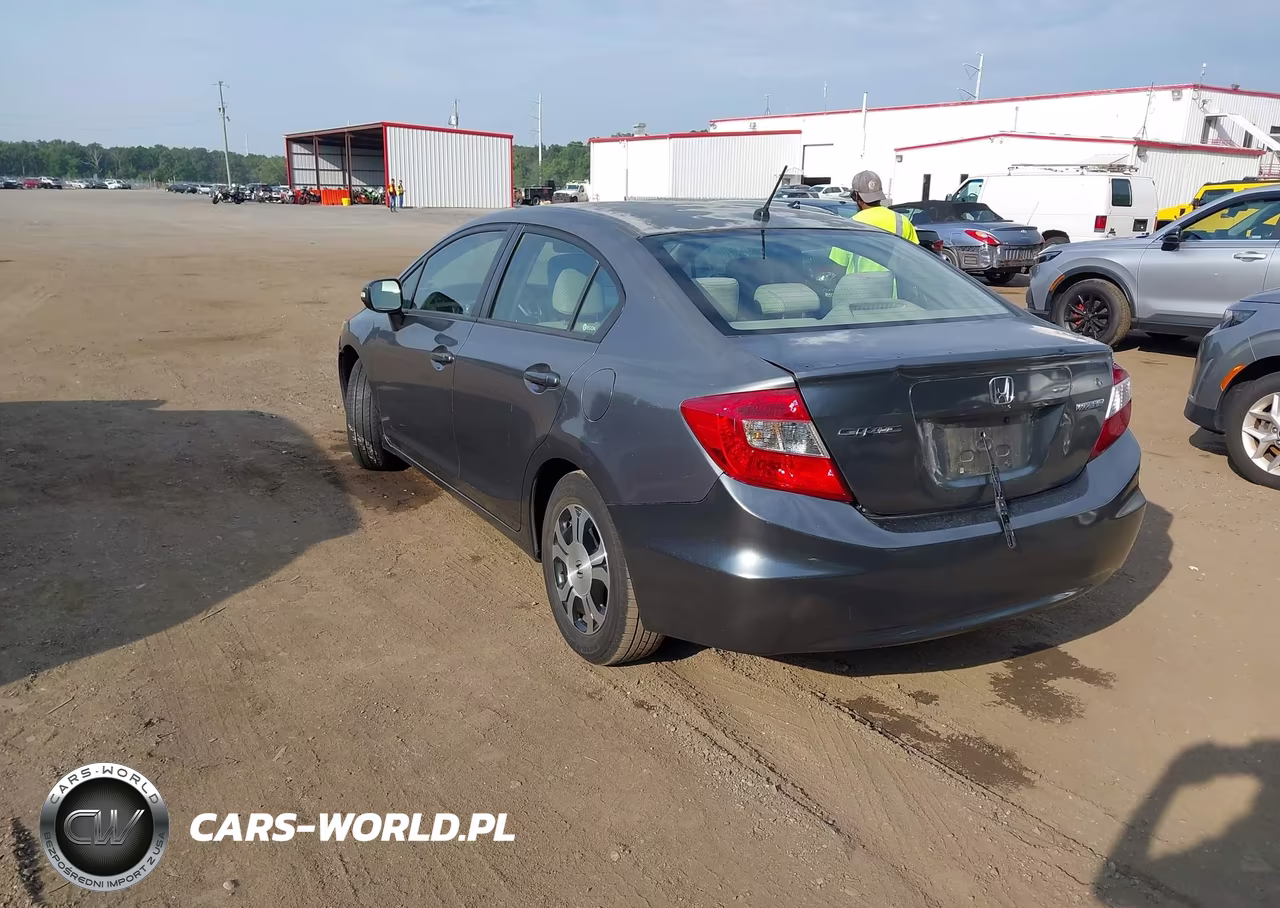 2012 Honda Civic Hybrid VIN:JHMFB4F21CS006210 - 3