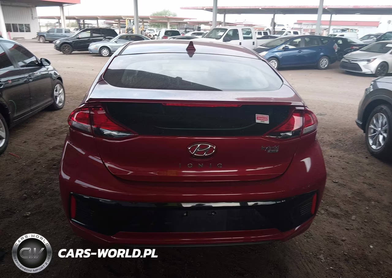 2019 Hyundai Ioniq Hybrid Blue VIN:KMHC65LC2KU179440 - 17