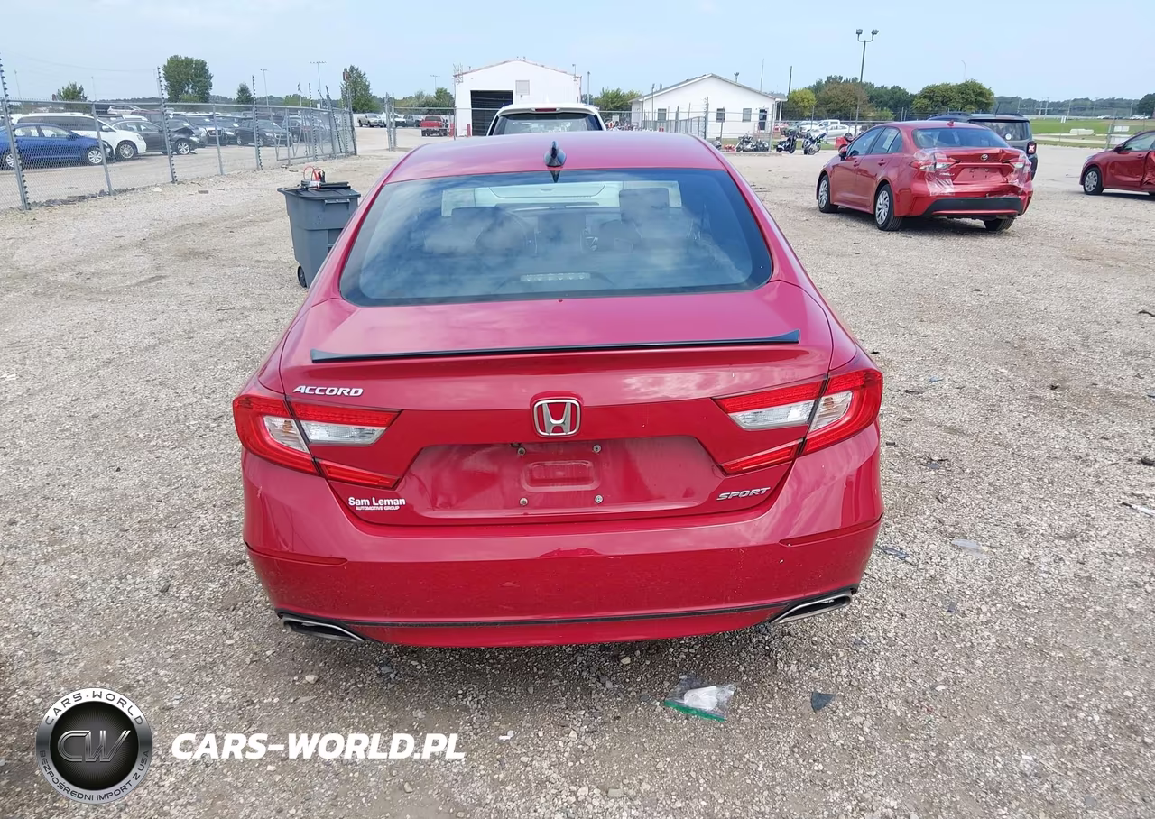 2021 Honda Accord Sport VIN:1HGCV1F30MA001124 - 17