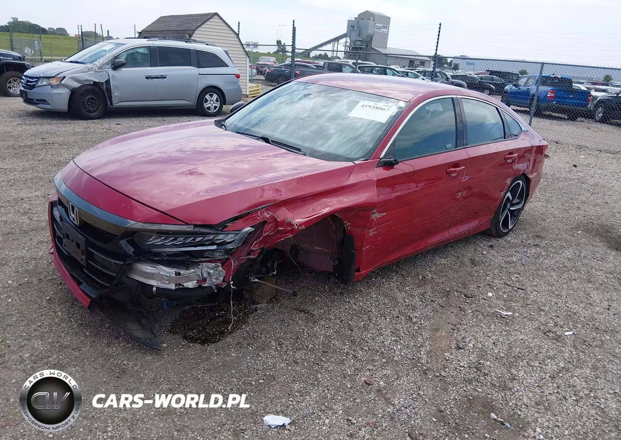 2021 Honda Accord Sport VIN:1HGCV1F30MA001124 - 2