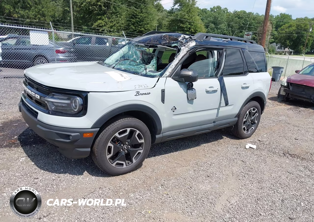 2022 Ford Bronco Sport Outer Banks VIN:3FMCR9C62NRD66326 - 2