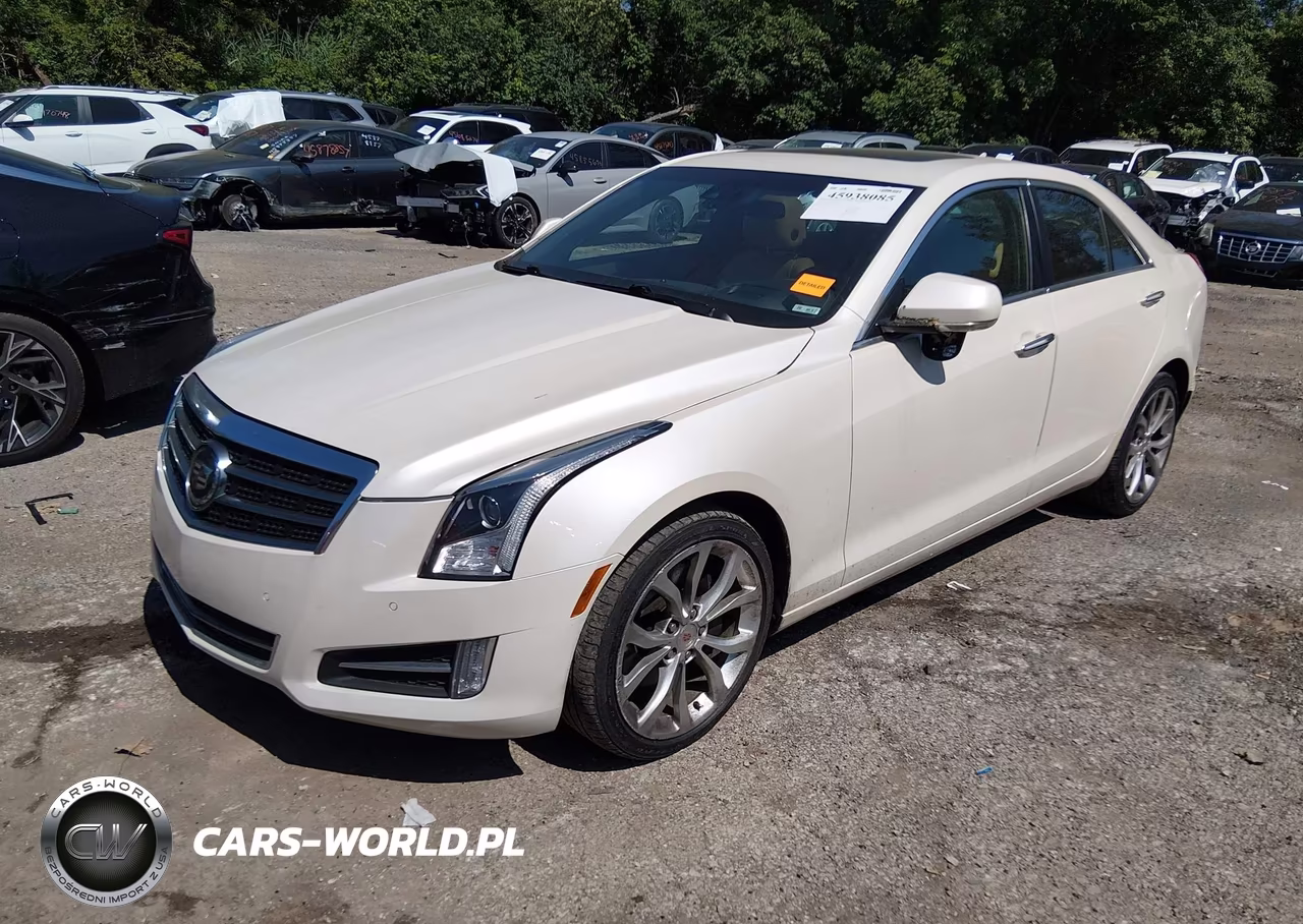 2014 Cadillac Ats Premium VIN:1G6AM5SX5E0123755 - 2