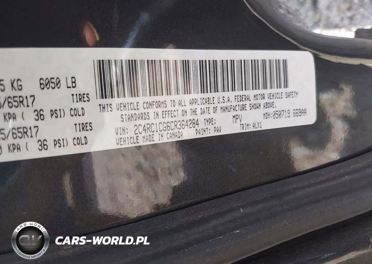 2012 Chrysler Town & Country Touring-L VIN:2C4RC1CG6CR364284 - 9