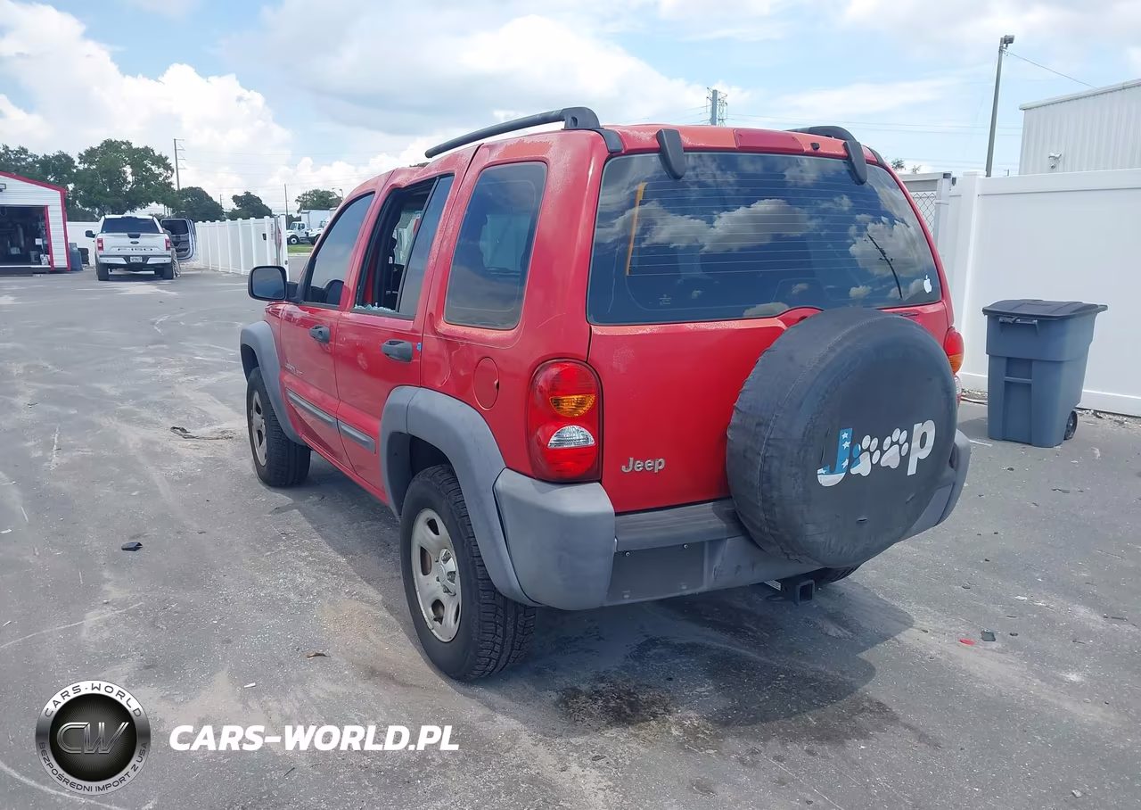2003 Jeep Liberty Sport VIN:1J4GK48K03W633888 - 3