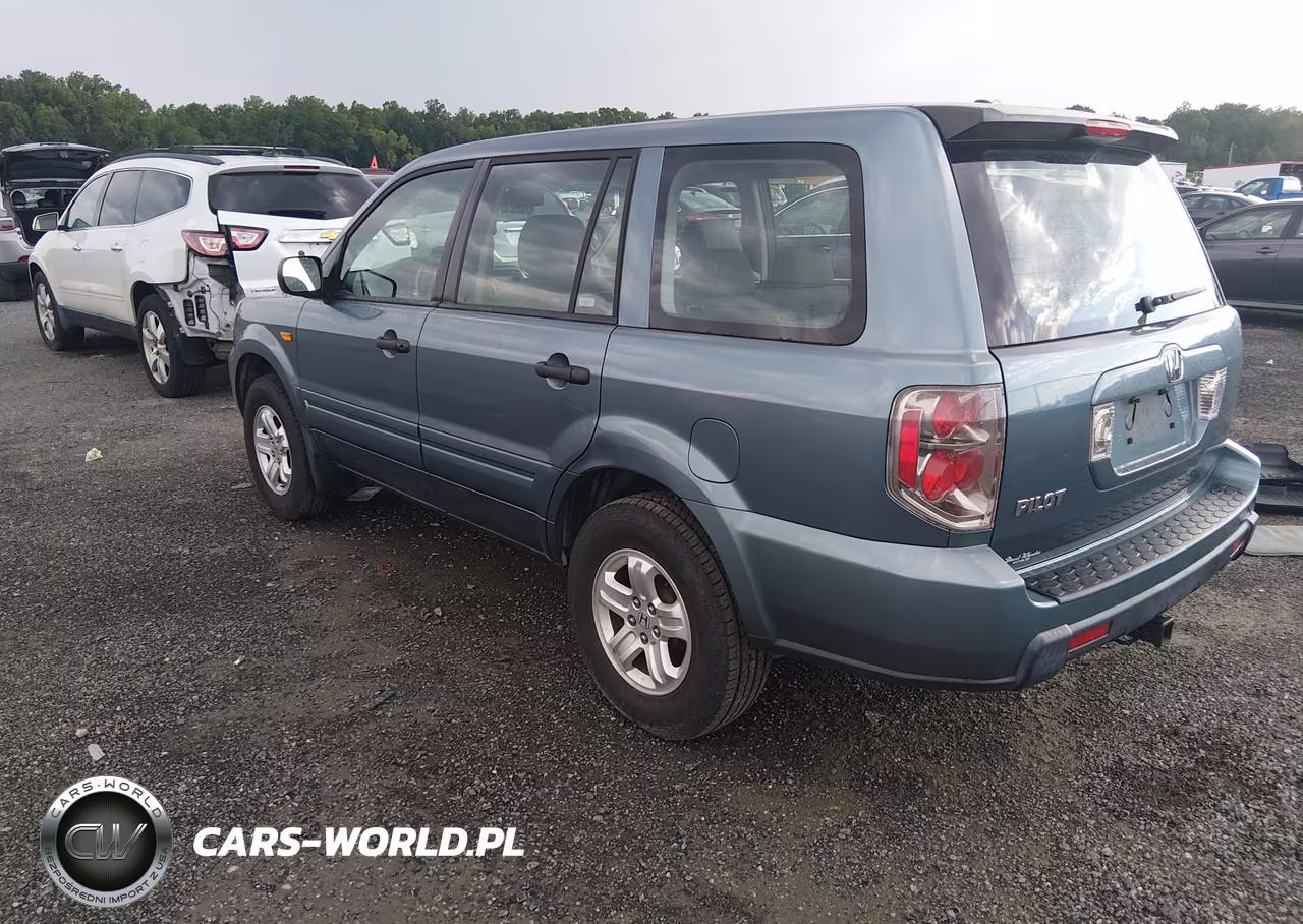 2007 Honda Pilot Lx VIN:5FNYF28127B022040 - 3