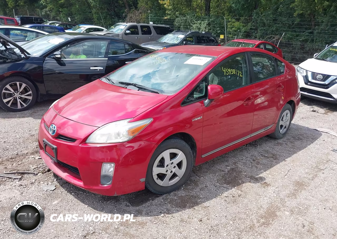 2011 Toyota Prius Two VIN:JTDKN3DU0B0309544 - 2