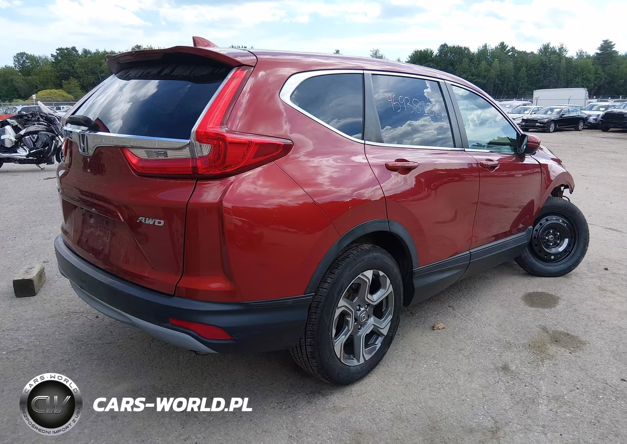 2017 Honda Cr-V Ex-L-Ex-L Navi VIN:5J6RW2H84HL075090 - 4
