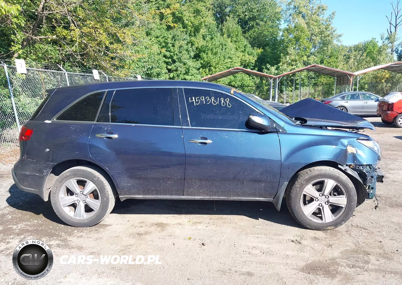 2012 Acura Mdx Technology Package VIN:2HNYD2H35CH514115 - 13