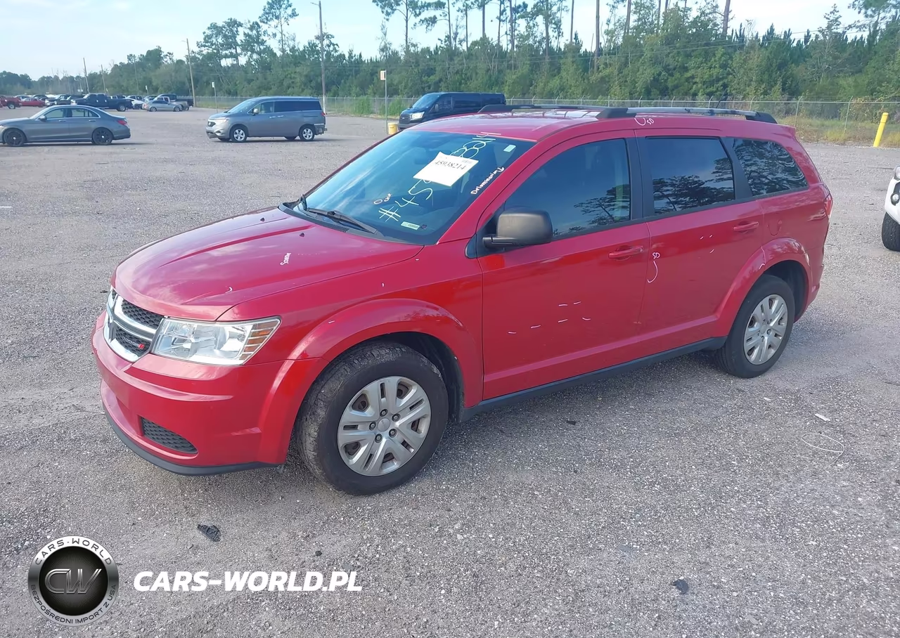 2017 Dodge Journey Se VIN:3C4PDCAB1HT695043 - 2
