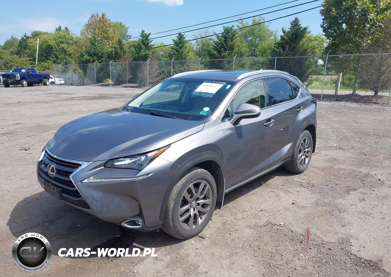 2015 Lexus Nx 200T VIN:JTJBARBZ7F2042164 - 2