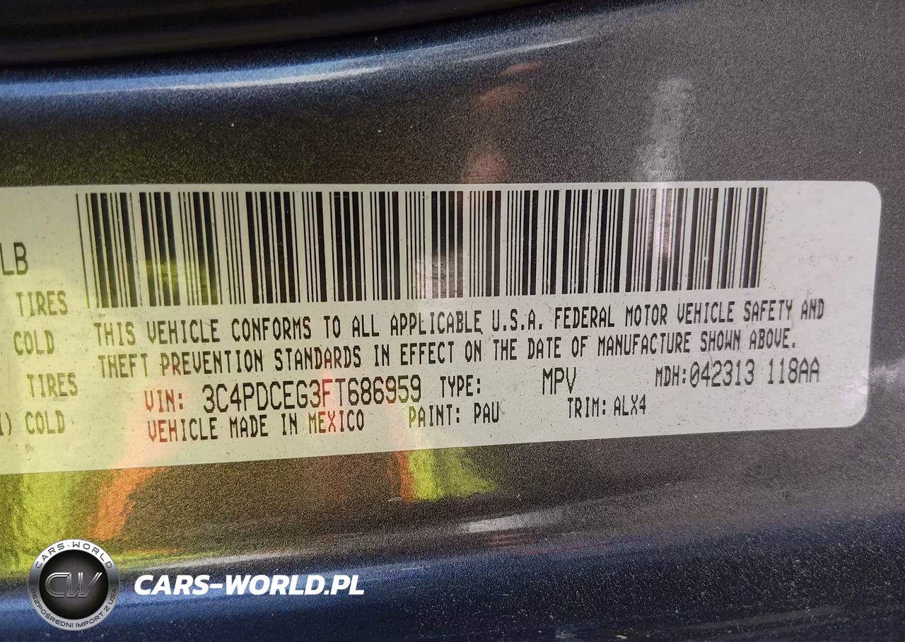 2015 Dodge Journey R-T VIN:3C4PDCEG3FT686959 - 9