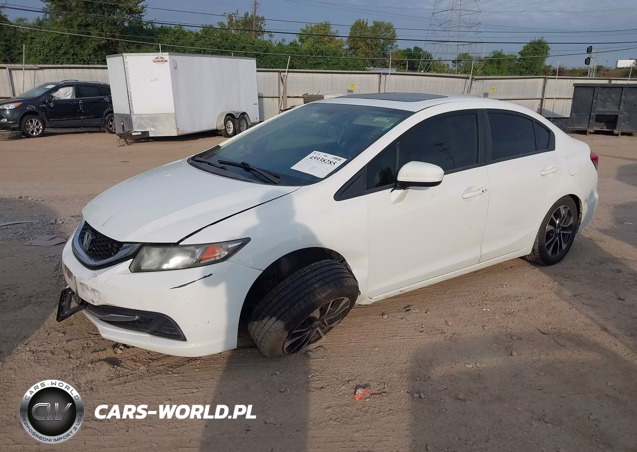 2014 Honda Civic Ex VIN:2HGFB2F85EH538985 - 2