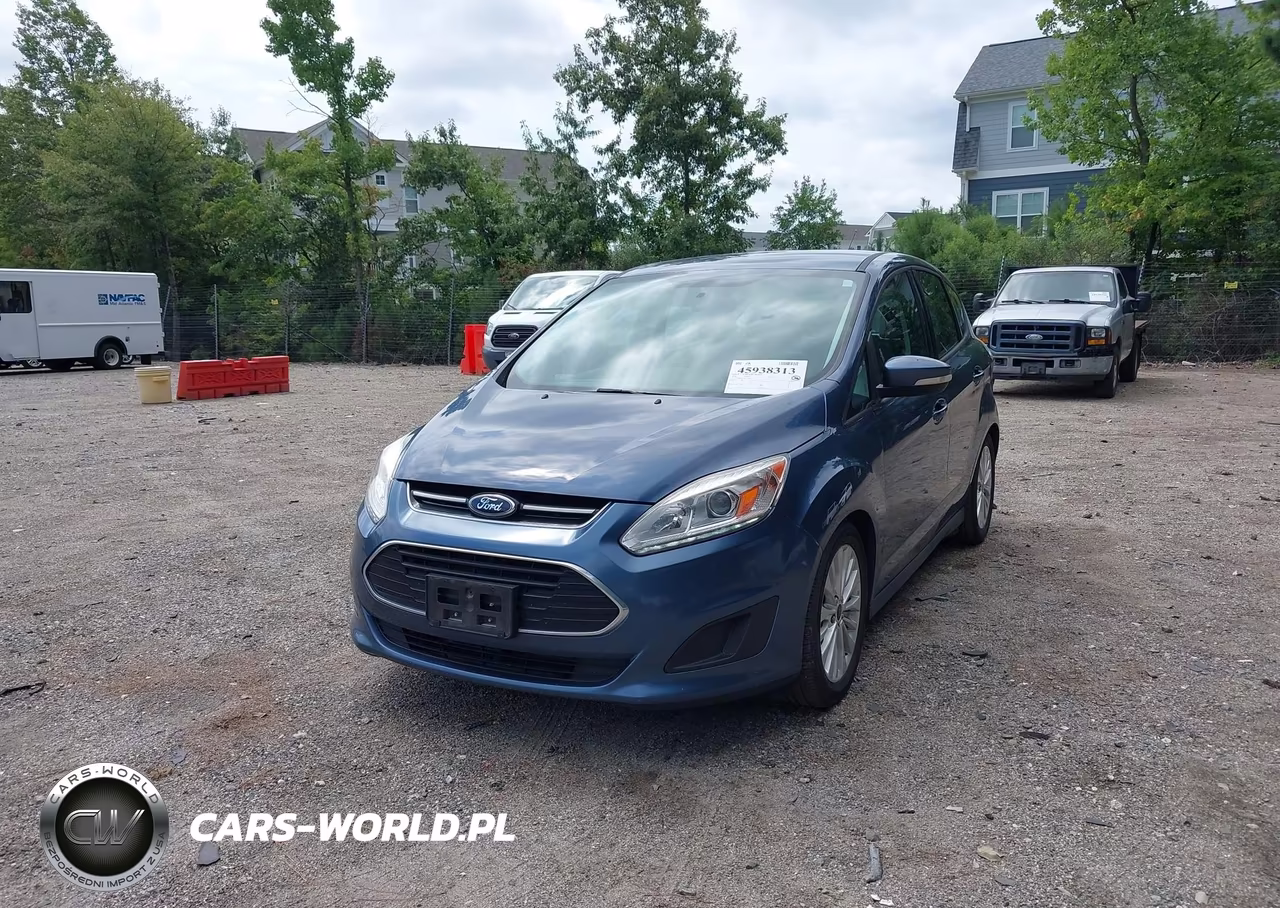 2018 Ford C-Max Hybrid Se VIN:1FADP5AU8JL102034 - 2