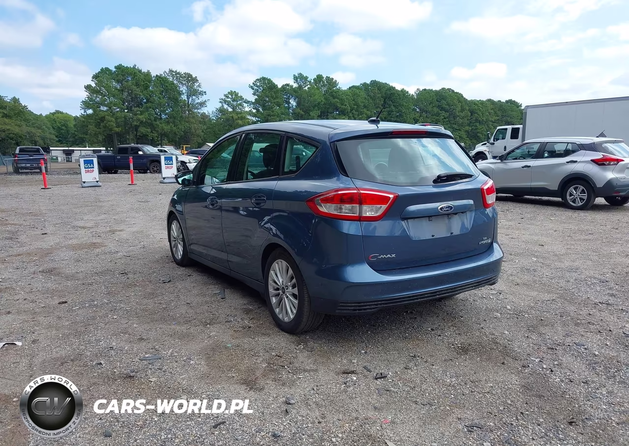 2018 Ford C-Max Hybrid Se VIN:1FADP5AU8JL102034 - 3