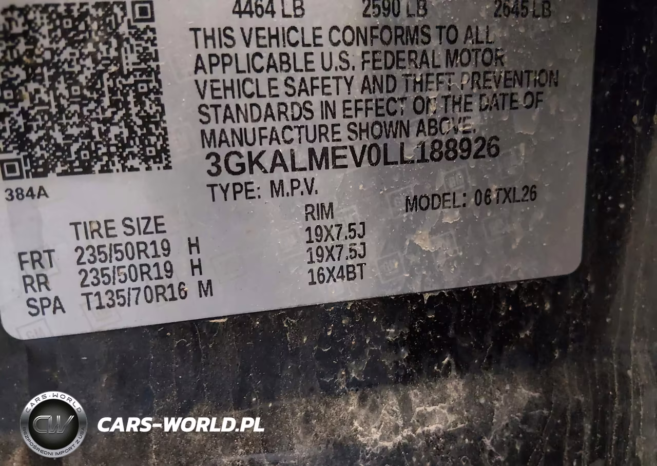 2020 GMC Terrain Fwd Sle VIN:3GKALMEV0LL188926 - 9