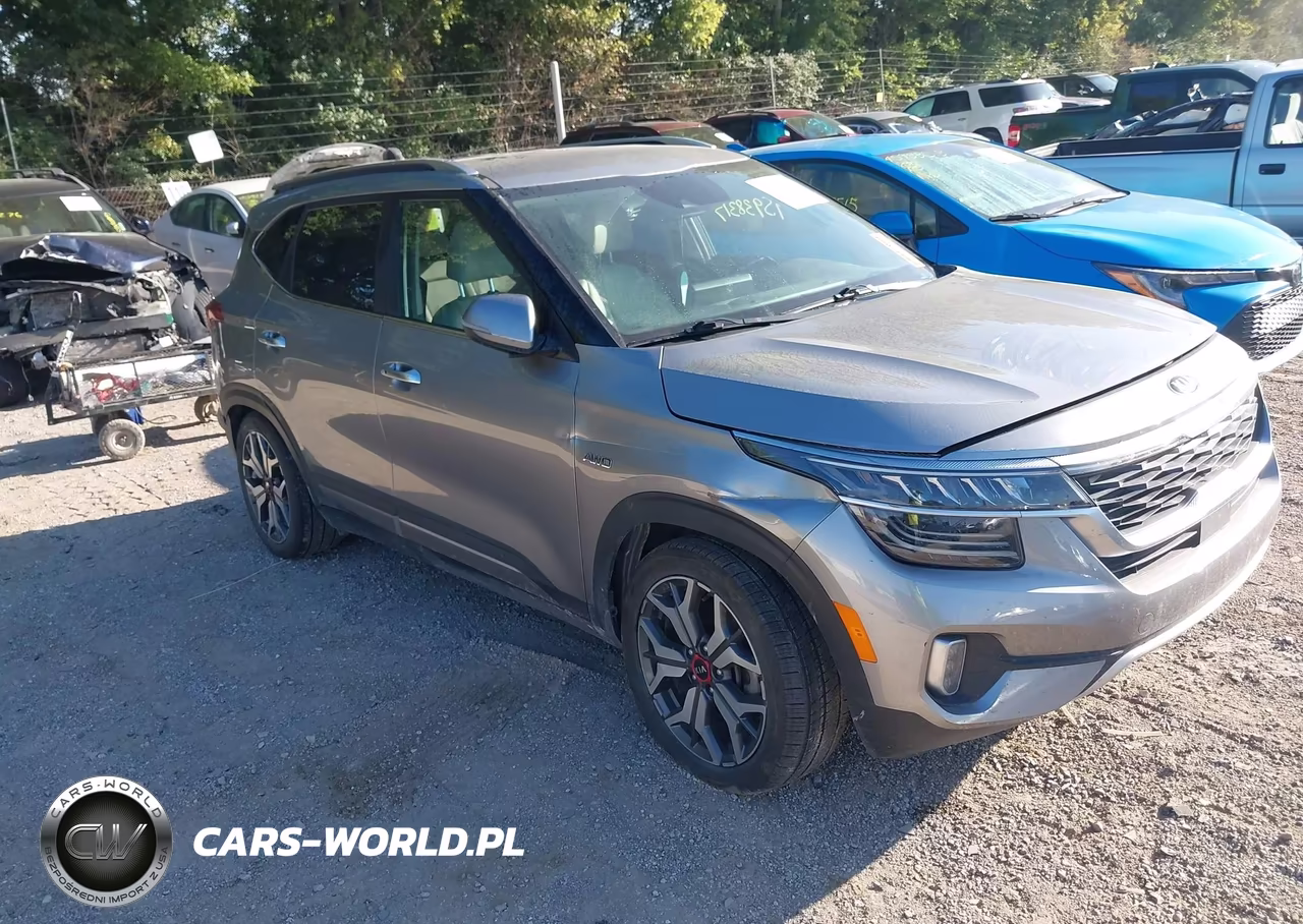 2021 Kia Seltos Sx Turbo VIN:KNDETCA26M7158757 - 1