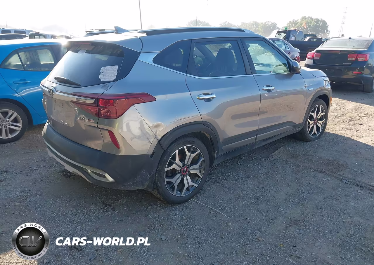 2021 Kia Seltos Sx Turbo VIN:KNDETCA26M7158757 - 4