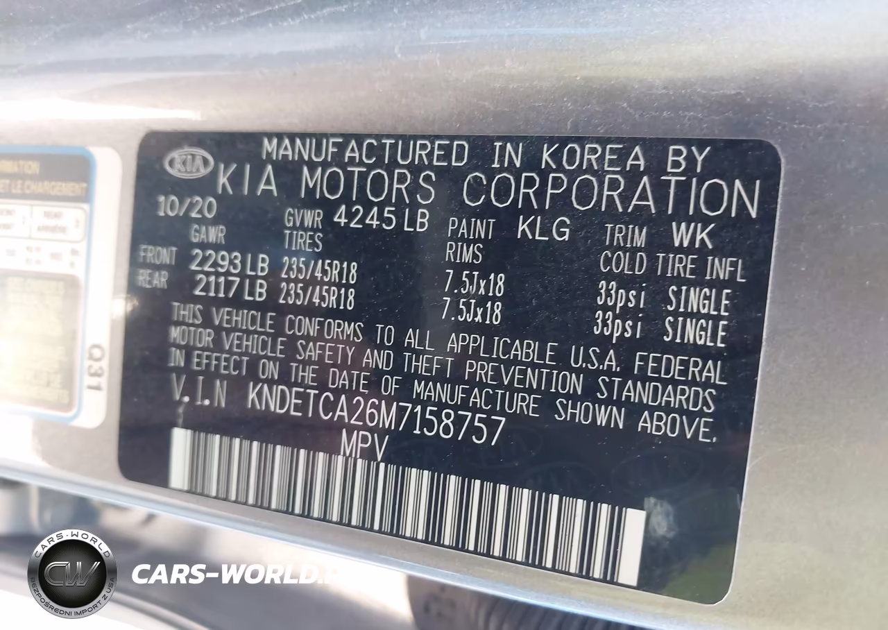 2021 Kia Seltos Sx Turbo VIN:KNDETCA26M7158757 - 9