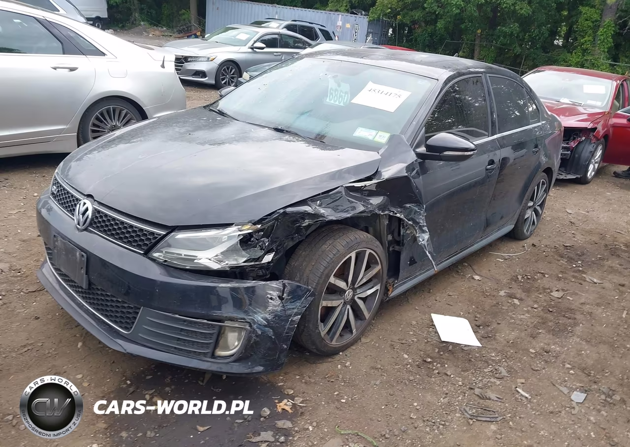 2012 Volkswagen Jetta Gli Autobahn W-Nav VIN:3VW5A7AJ5CM348216 - 2