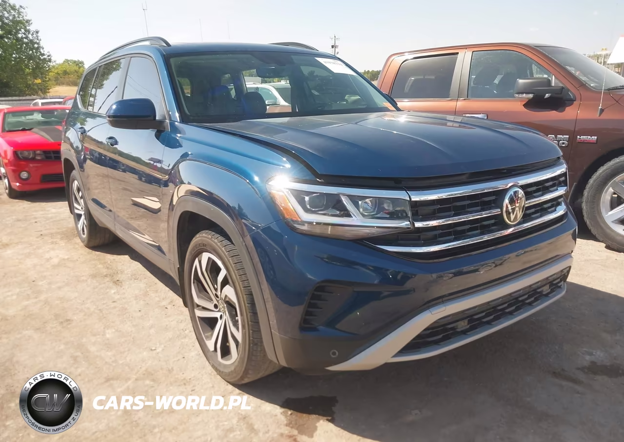2021 Volkswagen Atlas 3.6L V6 Se W-Technology VIN:1V2KR2CA7MC535635 - 1