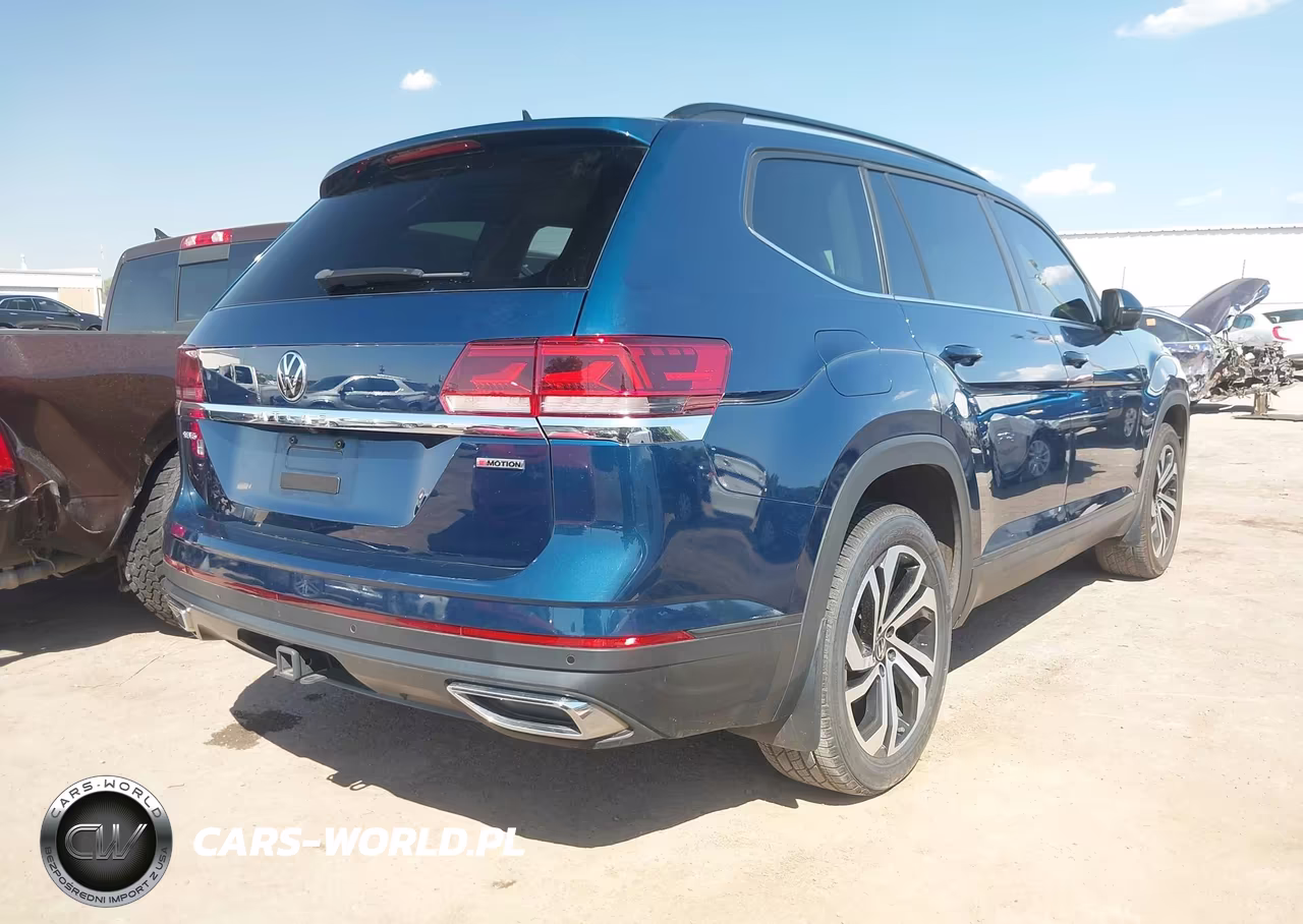2021 Volkswagen Atlas 3.6L V6 Se W-Technology VIN:1V2KR2CA7MC535635 - 4