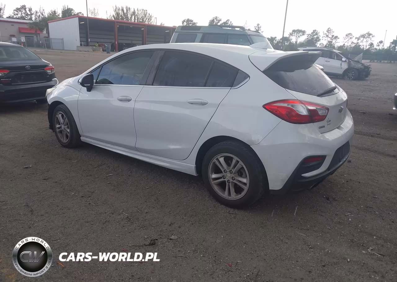 2018 Chevrolet Cruze Lt Auto VIN:3G1BE6SM9JS524859 - 3