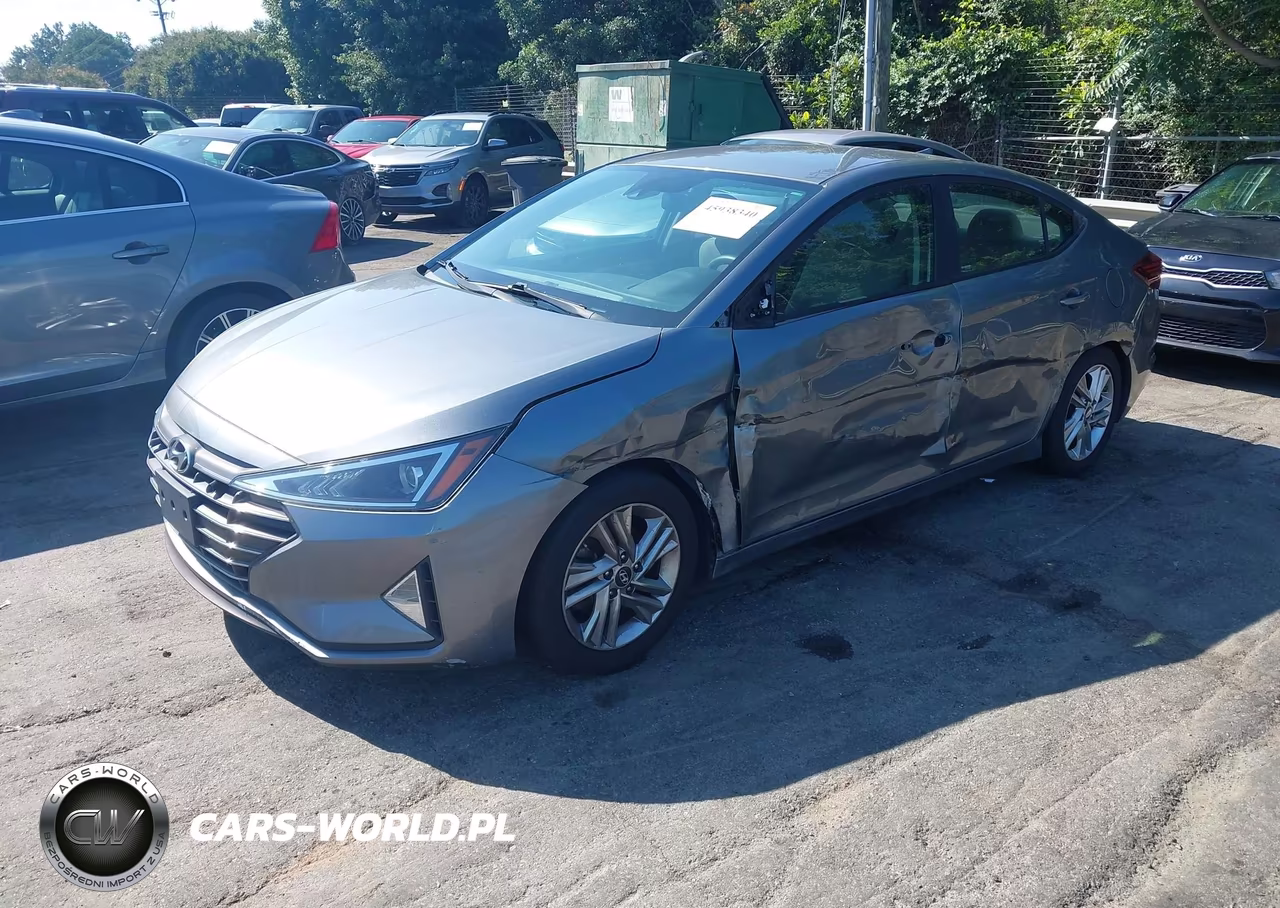 2019 Hyundai Elantra Sel VIN:KMHD84LF7KU749189 - 2