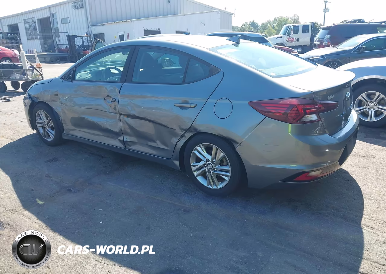 2019 Hyundai Elantra Sel VIN:KMHD84LF7KU749189 - 3