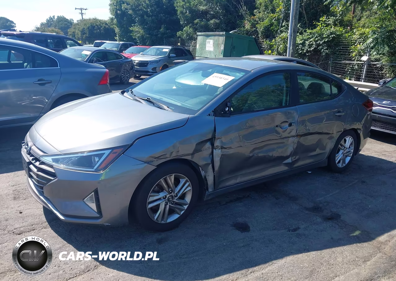 2019 Hyundai Elantra Sel VIN:KMHD84LF7KU749189 - 6