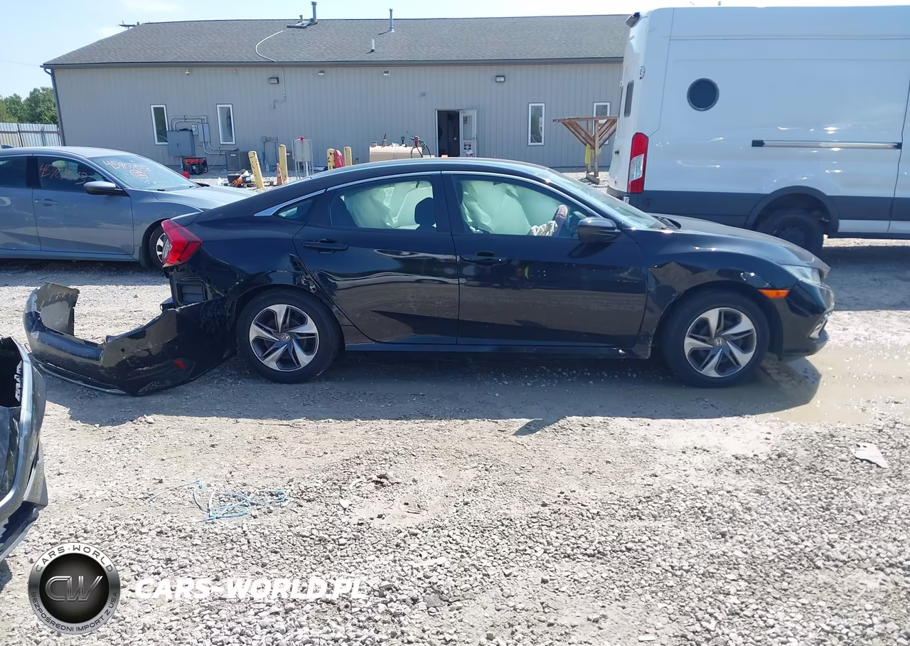 2021 Honda Civic Lx VIN:19XFC2F63ME002055 - 12