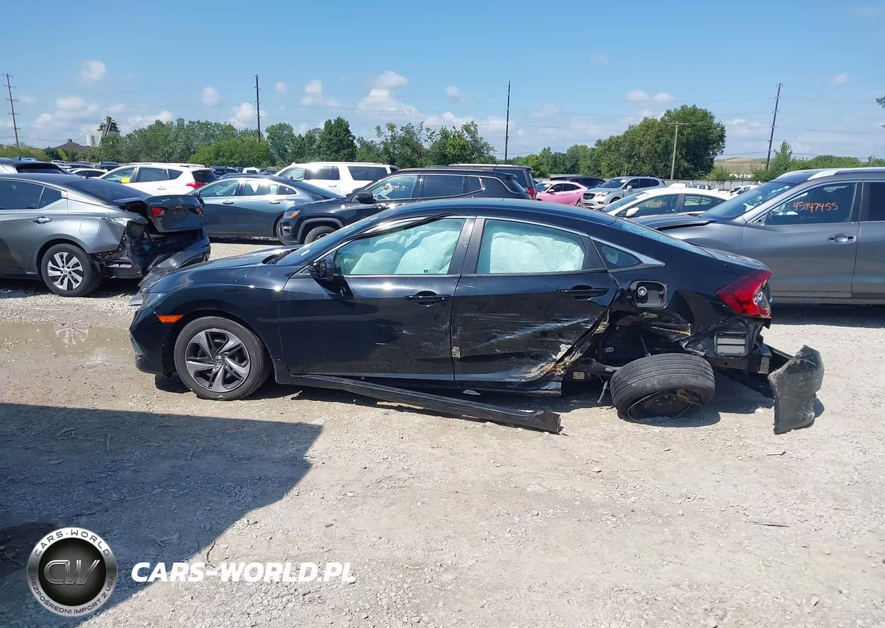2021 Honda Civic Lx VIN:19XFC2F63ME002055 - 13