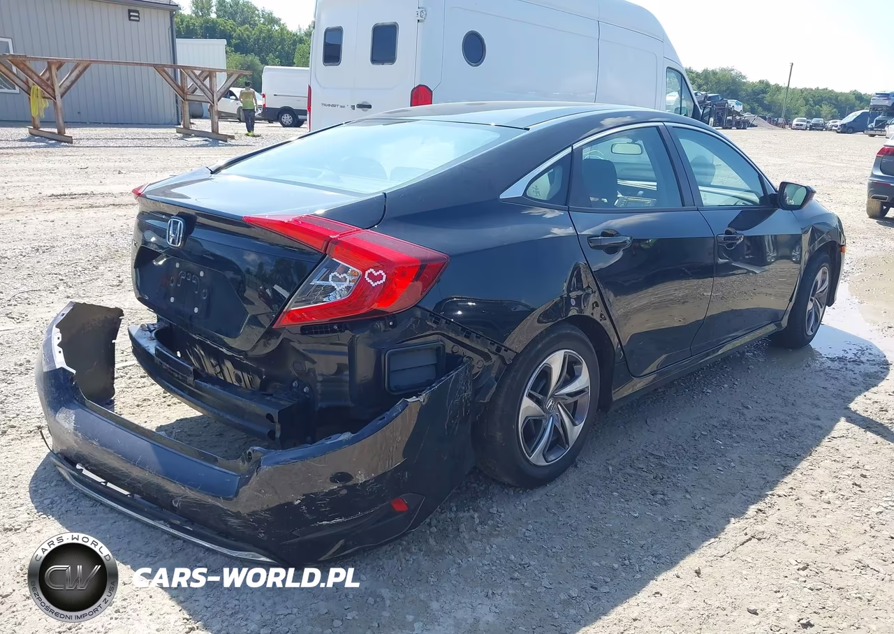 2021 Honda Civic Lx VIN:19XFC2F63ME002055 - 4