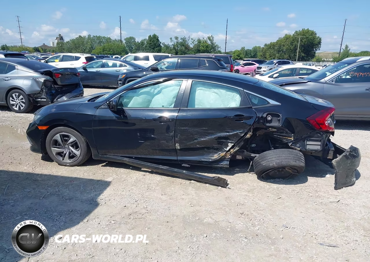2021 Honda Civic Lx VIN:19XFC2F63ME002055 - 6