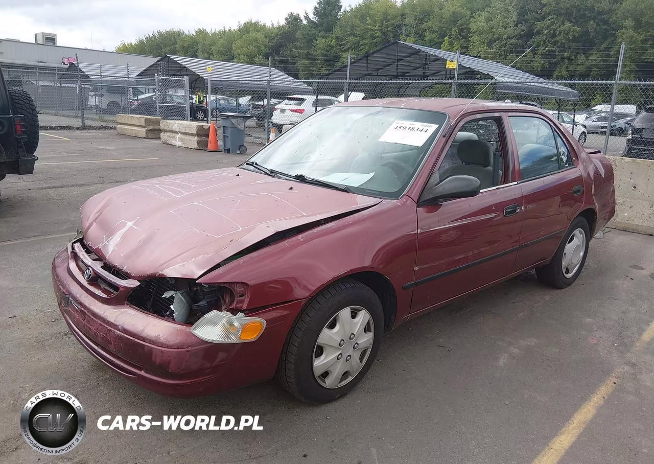 2000 Toyota Corolla Ce VIN:1NXBR12E6YZ340654 - 2