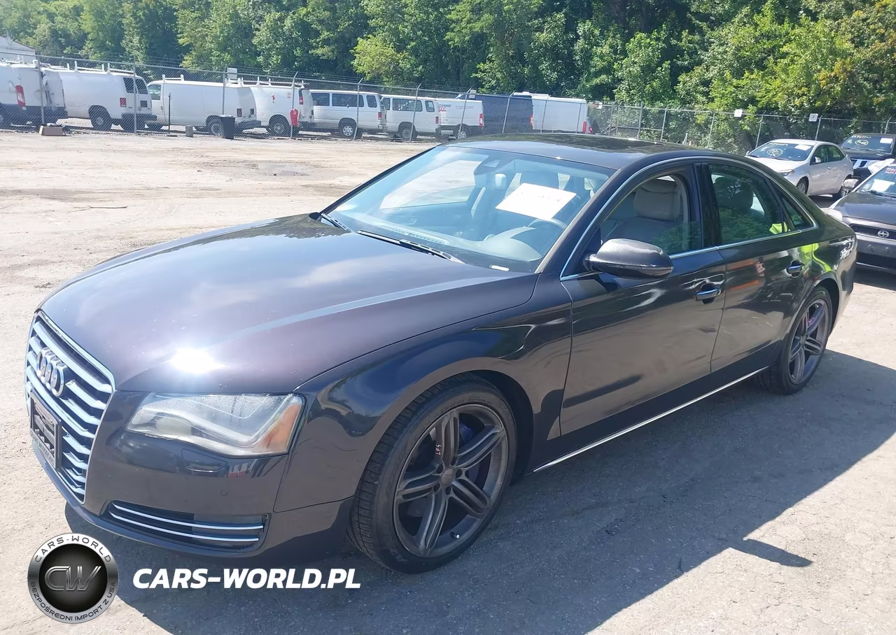 2013 Audi A8 3.0T VIN:WAUAGAFDXDN001968 - 2
