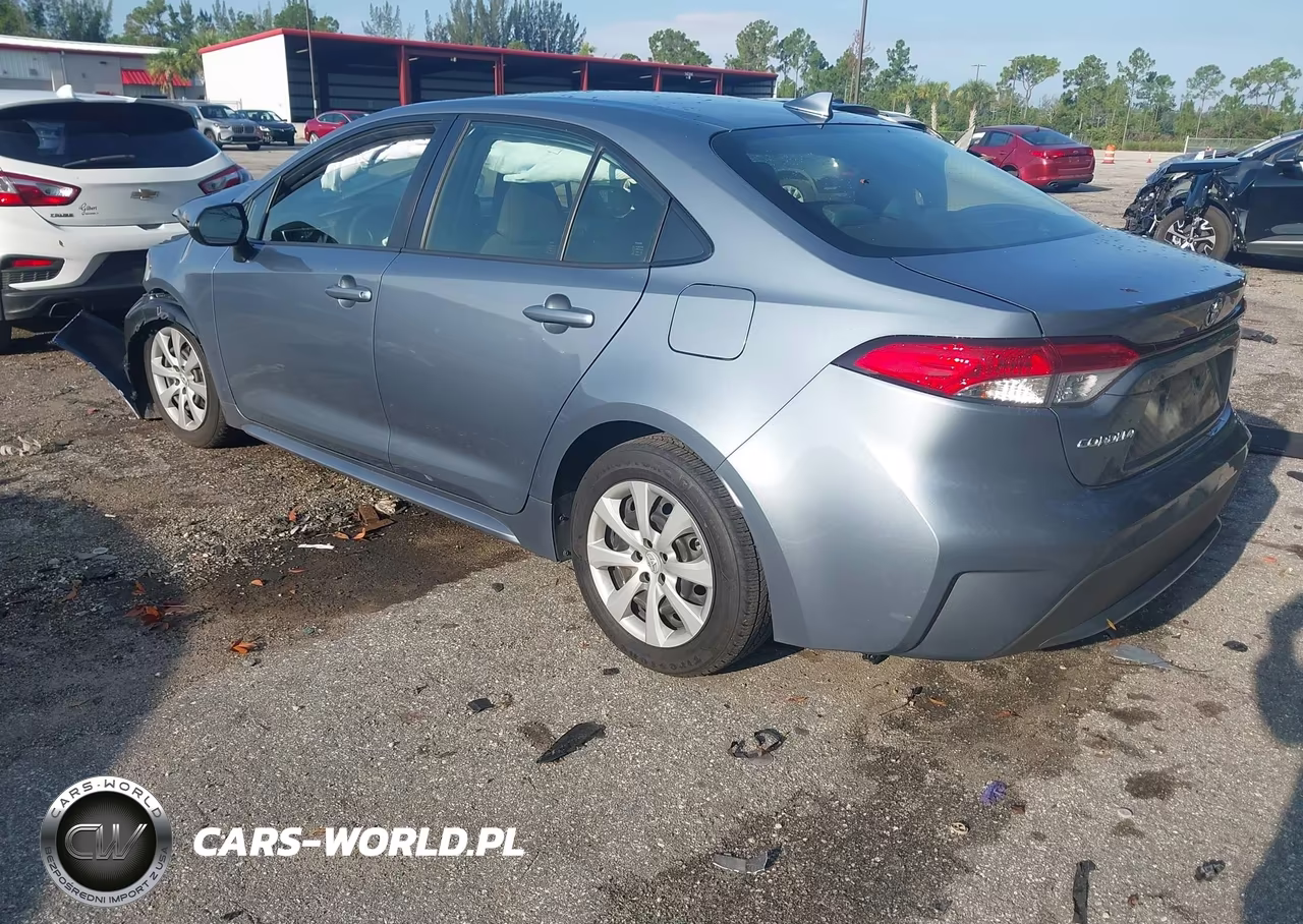 2022 Toyota Corolla Le VIN:JTDEPMAE2N3011364 - 3