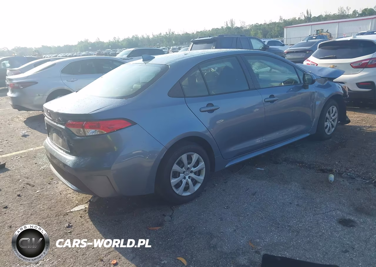 2022 Toyota Corolla Le VIN:JTDEPMAE2N3011364 - 4