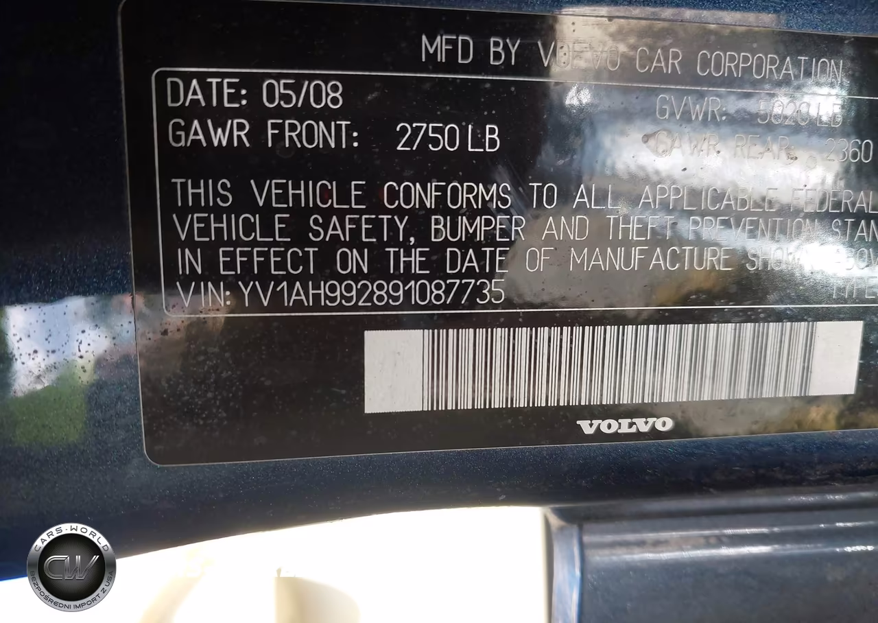 2009 Volvo S80 T6 VIN:YV1AH992891087735 - 9