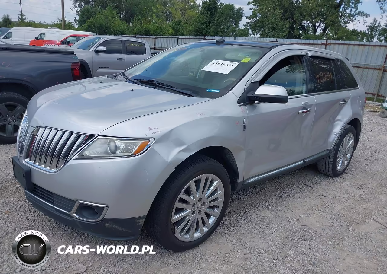 2011 Lincoln Mkx VIN:2LMDJ8JK4BBJ29308 - 2