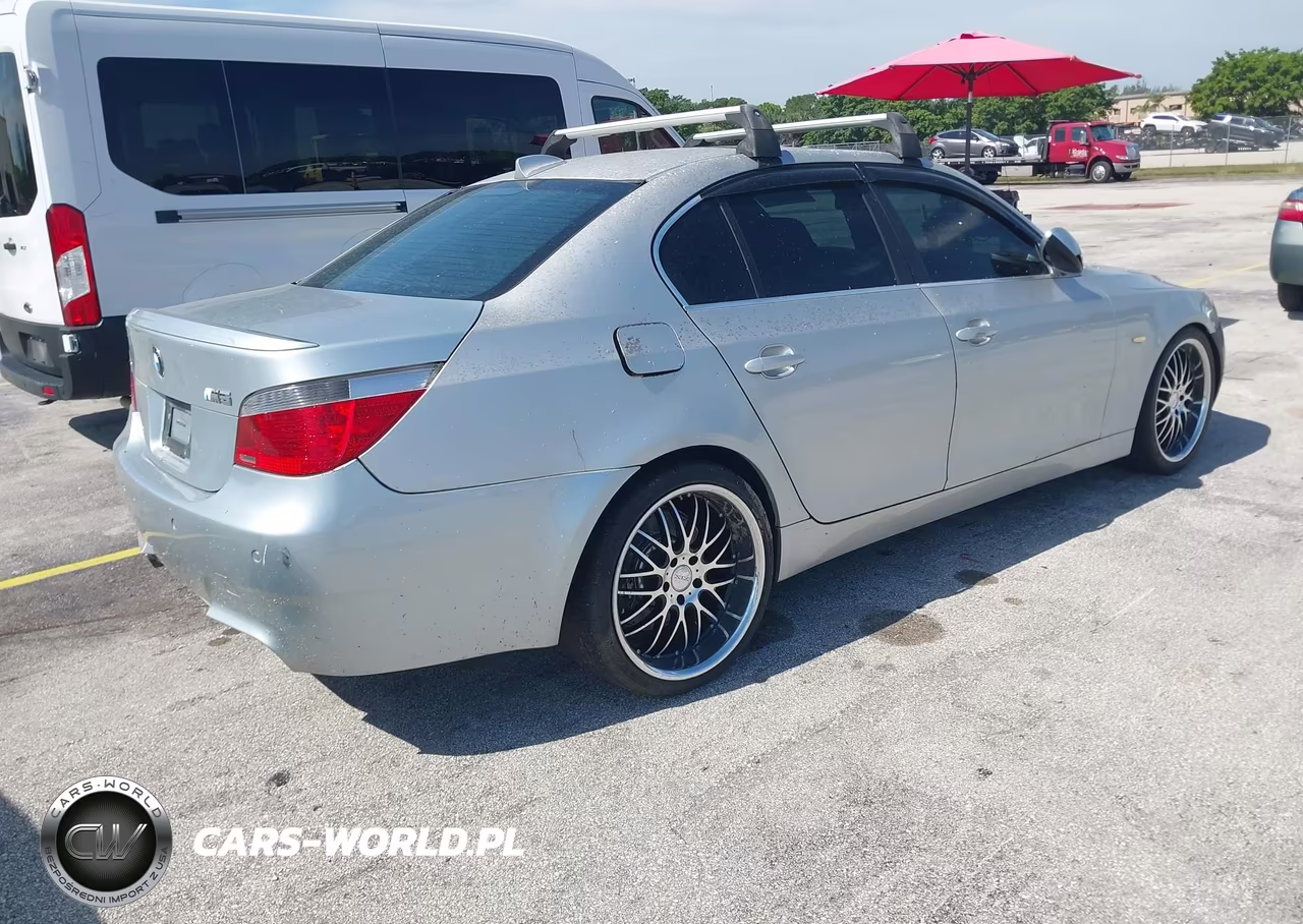 2005 BMW 530I VIN:WBANA73525B816140 - 4