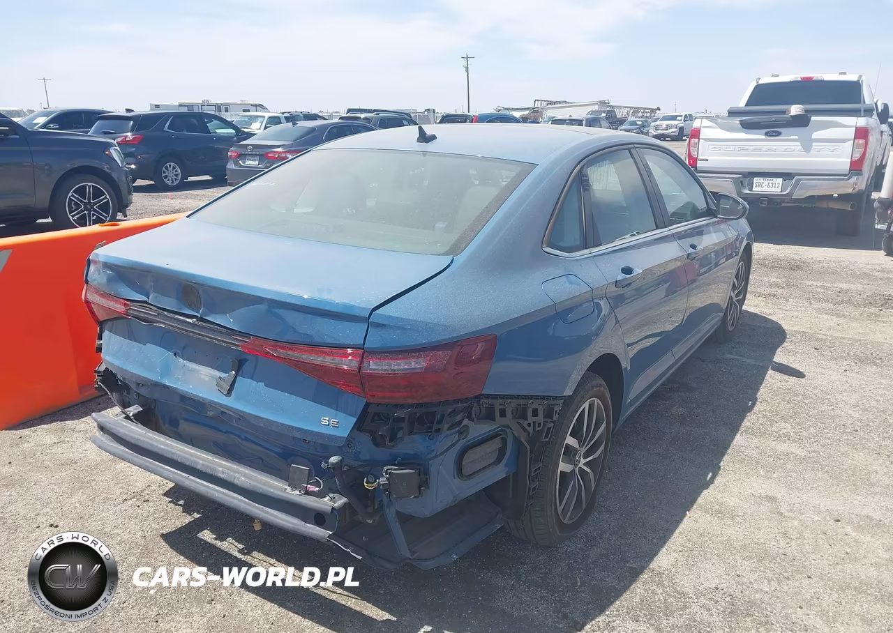 2025 Volkswagen Jetta 1.5T Se VIN:3VW7X7BU6SM076113 - 4
