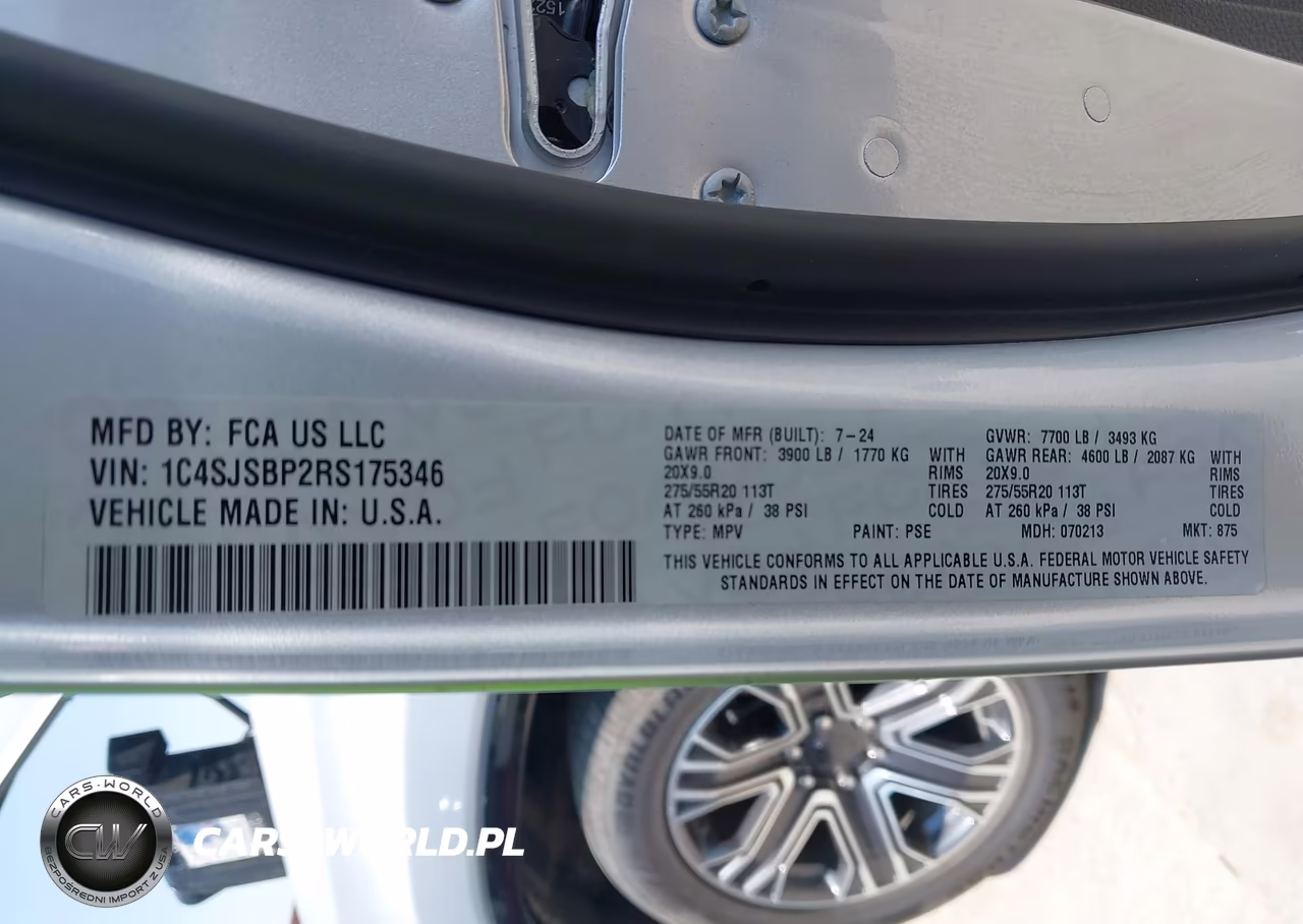 2024 Jeep Wagoneer L Series Ii 4X4 VIN:1C4SJSBP2RS175346 - 9