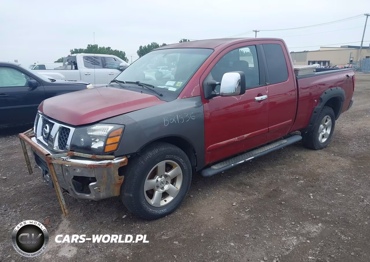 2004 Nissan Titan Se VIN:1N6AA06B24N588807 - 2